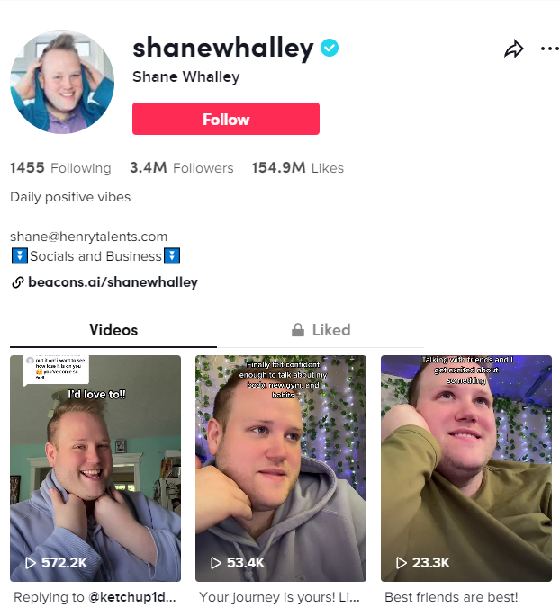 Shane lovable content creator