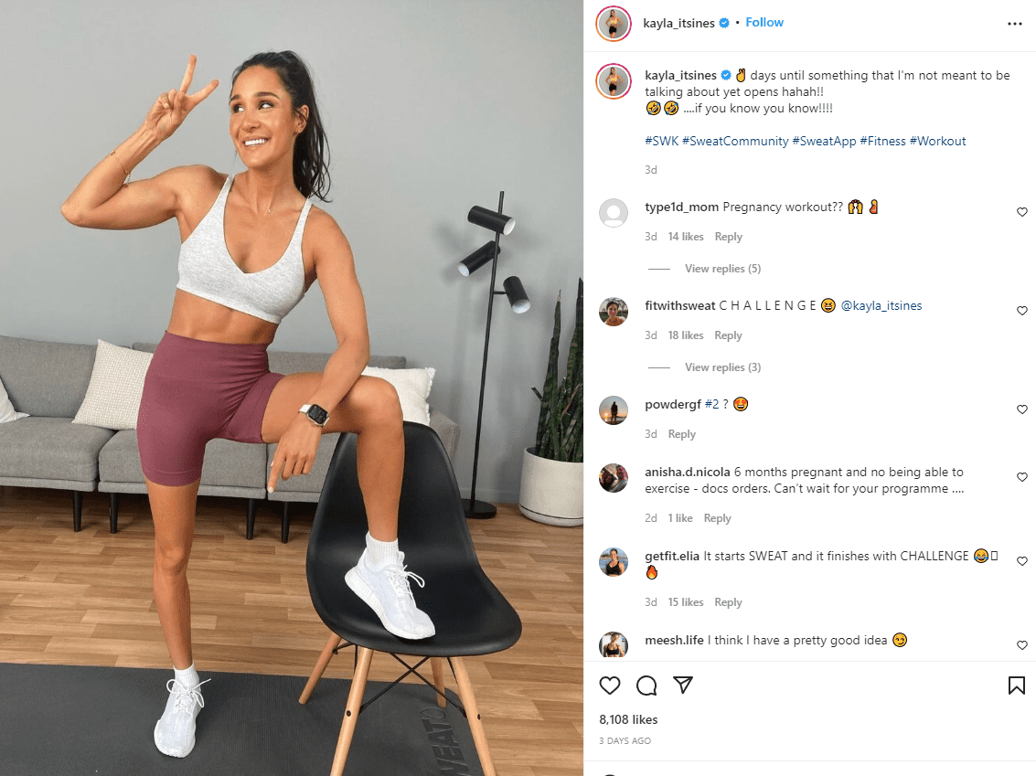 Top Australian Influencer 2023 Kayla Itsines  fitness guru