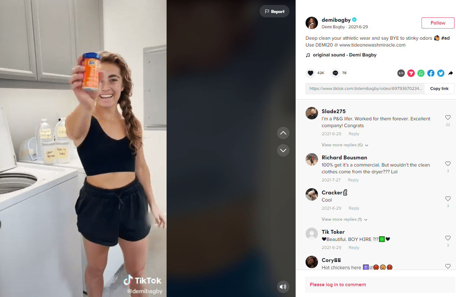 Demi Dagby Tiktok Influencer