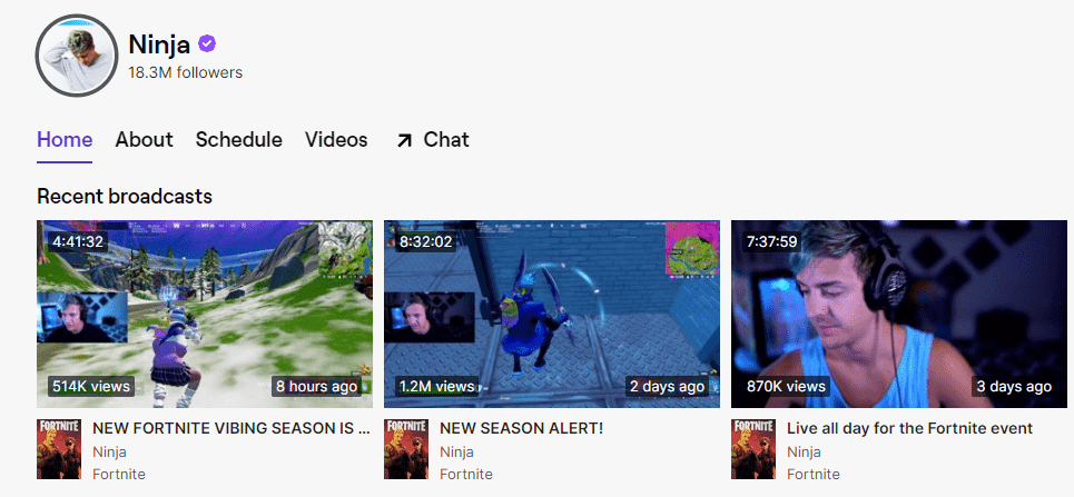 Ninja the Twitch streamer