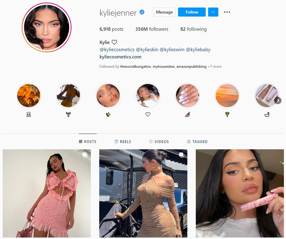 Kylie Jenner Instagram Influencer