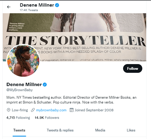 Denene Millner the mommy blogger