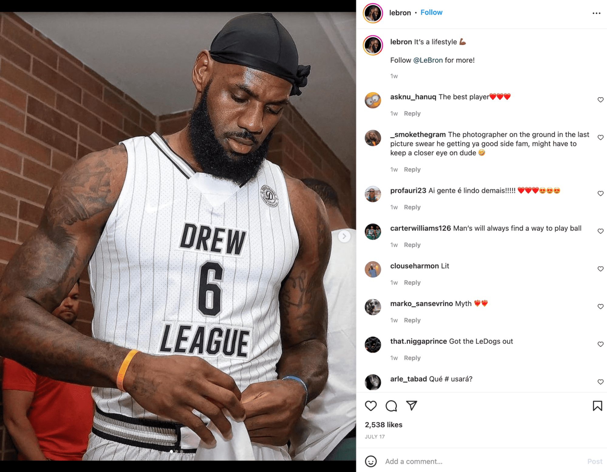 Lebron James Top Sports Influencer