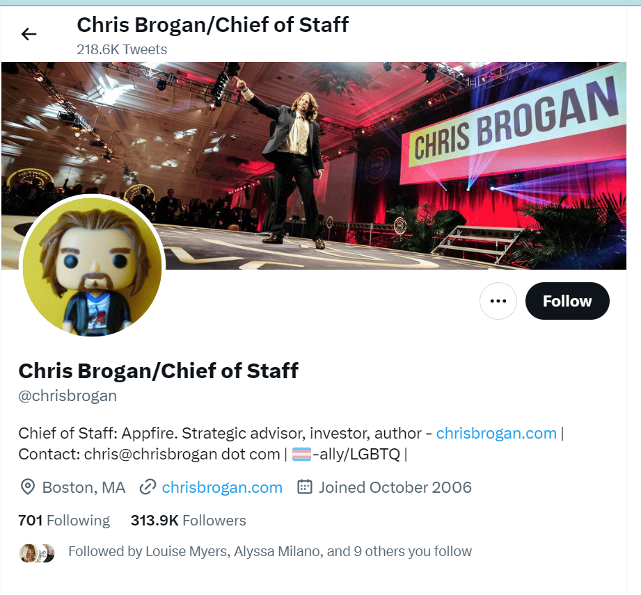 Chris Brogan Blogger