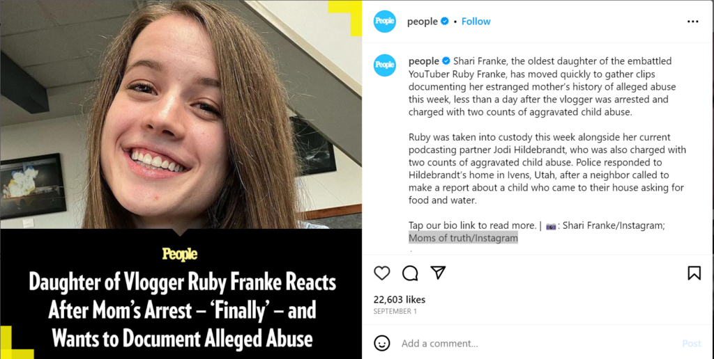 Ruby Franke, Mom Influencer, Charged With Child Abuse