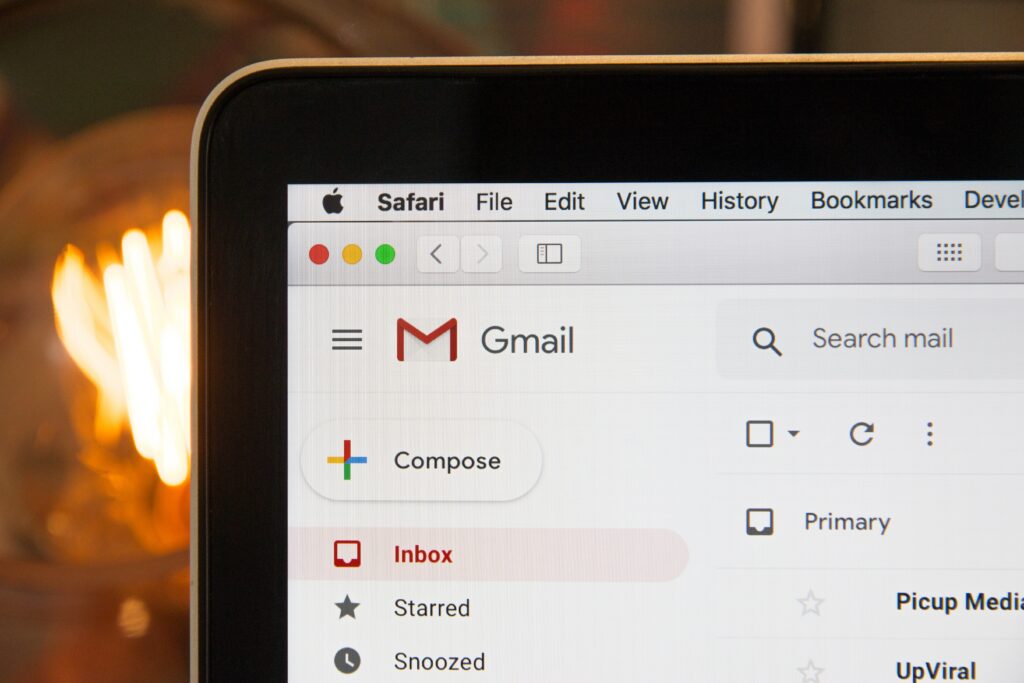 Image of a Gmail folder 