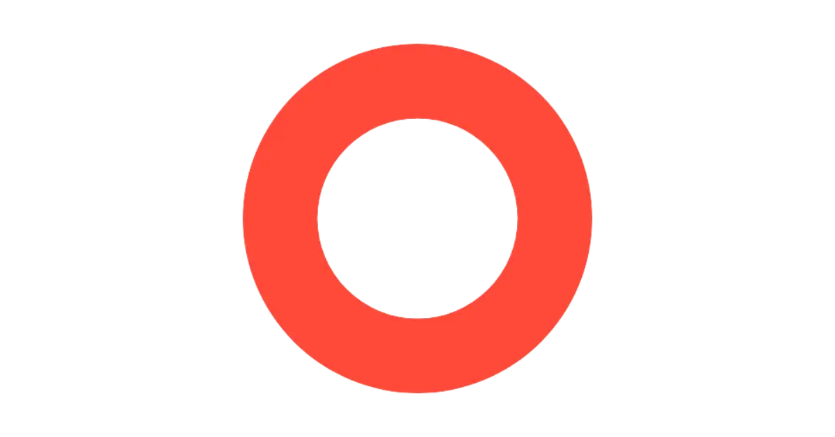 Concurate logo featuring a red circle
