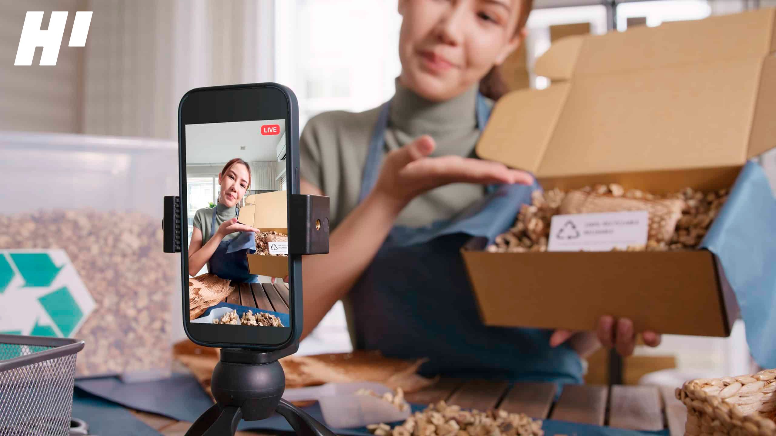 HireInfluence social commerce agency running TikTok Shop creator campaign for enterprise brand